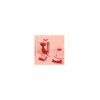 Oiseau du Paradis - Vibromasseur 2 en 1 avec vibration clitoridienne par membrane et embout stimulateur rouge 